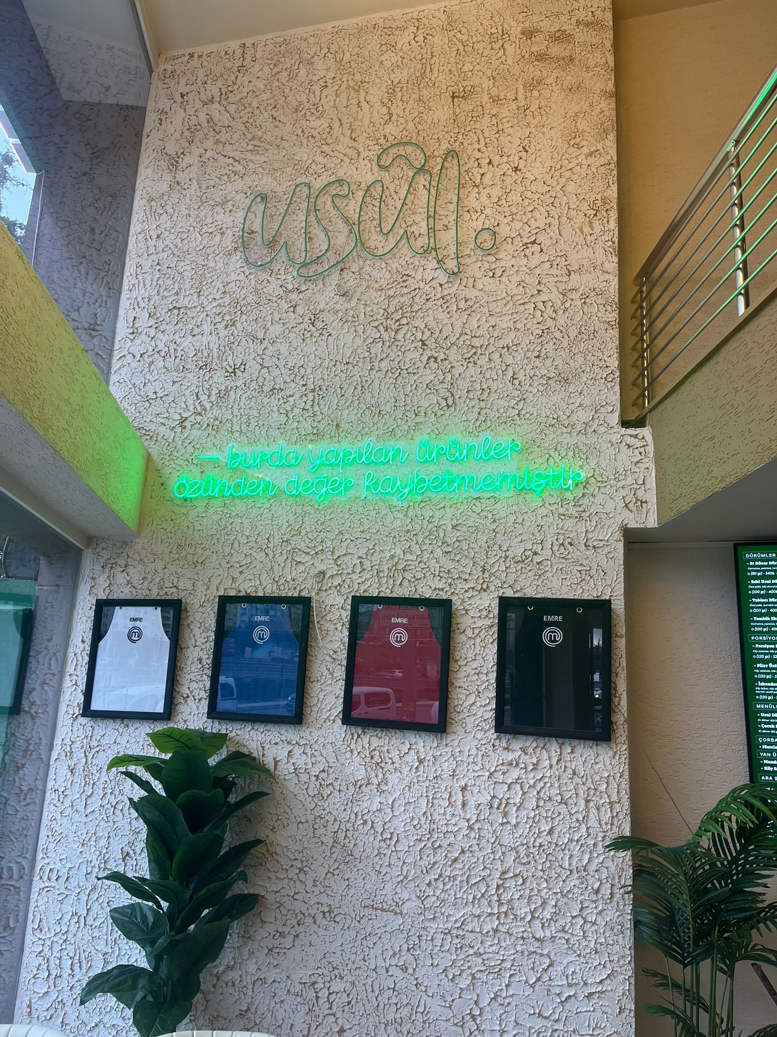 Dijital baskı ve tabela örneği