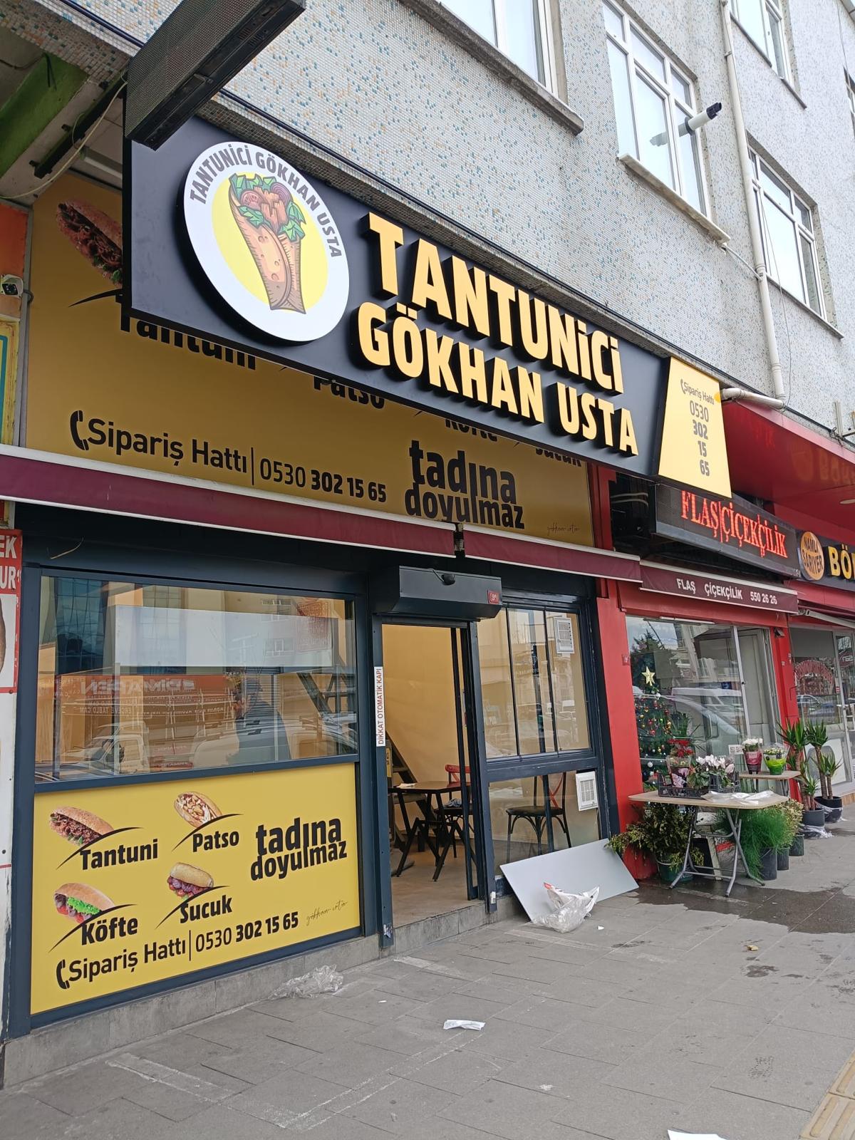 Tantuni dükkan tabela uygulaması