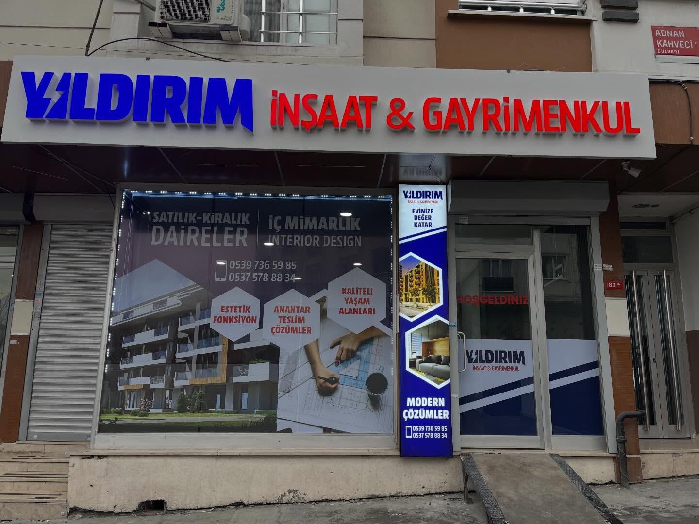 İnşaat ofisi tabela uygulaması